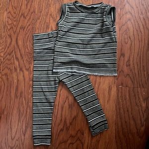 Stripe Tank and Pants Set
